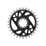 SRAM Eagle T-Type DM X0 X 3mm Offset, Chainring, Teeth: 32, Speed: 12, BCD: Direct Mount, Aluminum, Black Chainrings