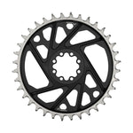 SRAM Eagle T-Type DM X0 X 3mm Offset, Chainring, Teeth: 34, Speed: 12, BCD: Direct Mount, Aluminum, Black Chainrings