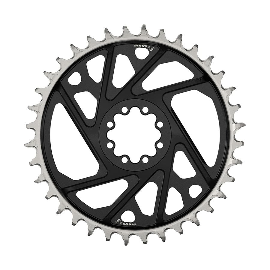 SRAM Eagle T-Type DM X0 X 3mm Offset, Chainring, Teeth: 34, Speed: 12, BCD: Direct Mount, Aluminum, Black Chainrings