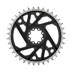 SRAM Eagle T-Type DM X0 X 3mm Offset, Chainring, Teeth: 36, Speed: 12, BCD: Direct Mount, Aluminum, Black Chainrings
