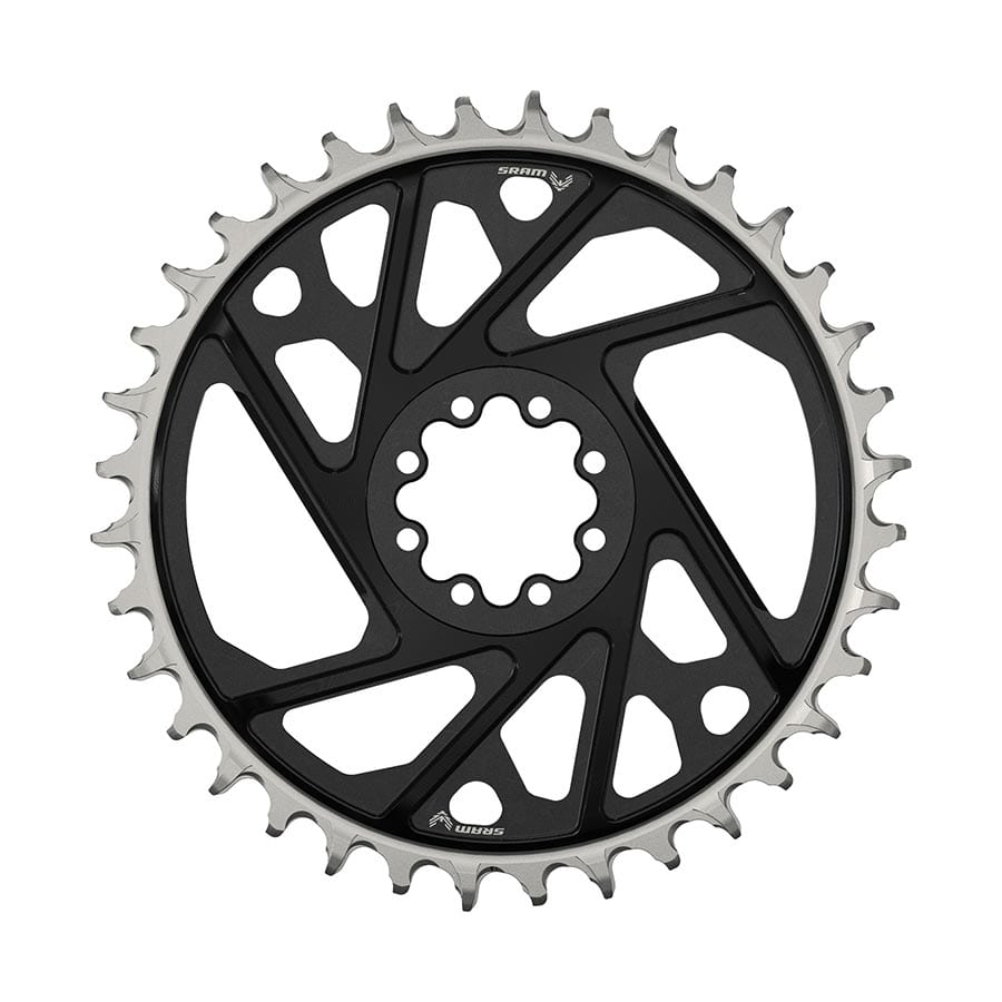 SRAM Eagle T-Type DM X0 X 3mm Offset, Chainring, Teeth: 36, Speed: 12, BCD: Direct Mount, Aluminum, Black Chainrings