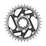 SRAM Eagle T-Type DM XX SL 0mm Offset, Chainring, Teeth: 36, Speed: 12, BCD: Direct Mount, Aluminum, Black Chainrings