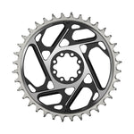 SRAM Eagle T-Type DM XX SL 3mm Offset, Chainring, Teeth: 36, Speed: 12, BCD: Direct Mount, Aluminum, Black Chainrings