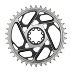 SRAM Eagle T-Type DM XX SL 3mm Offset, Chainring, Teeth: 38, Speed: 12, BCD: Direct Mount, Aluminum, Black Chainrings