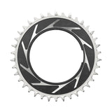 SRAM Eagle T-Type Thread Mount 0mm Offset, Chainring, Teeth: 38, Speed: 12, BCD: Thread Mount, Aluminum, Black Chainrings