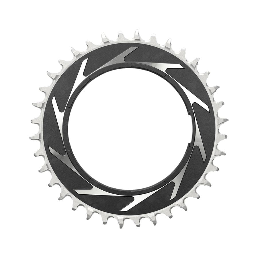 SRAM Eagle T-Type Thread Mount 3mm Offset, Chainring, Teeth: 36, Speed: 12, BCD: Thread Mount, Aluminum, Black Chainrings