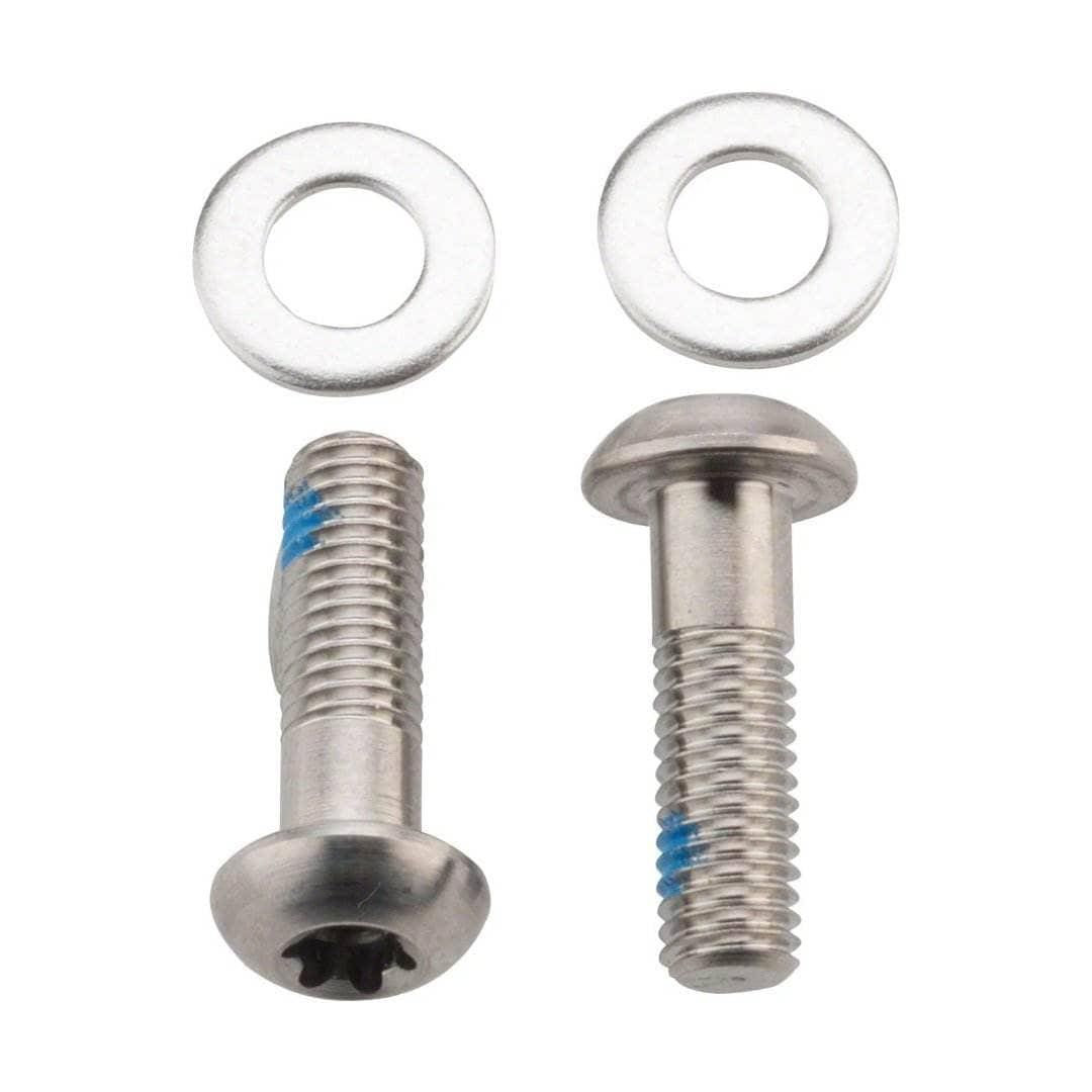 SRAM Flat Mount Disc Brake Mounting Bolts Titanium T25 15mm Parts - Brake Small Parts