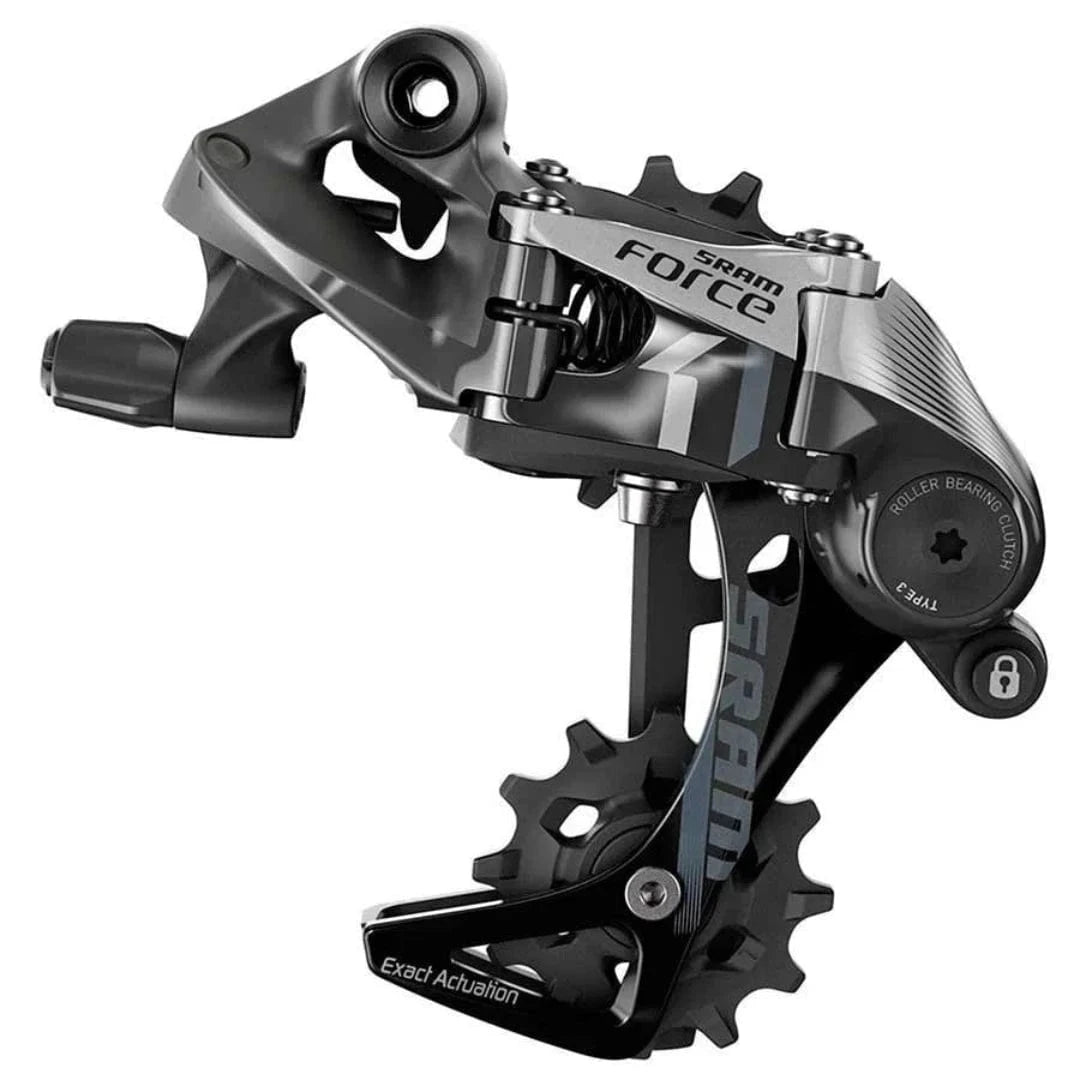 SRAM Force 1 Rear Derailleur 11sp Type 3.0 Long Cage Parts - Rear Derailleurs - Road