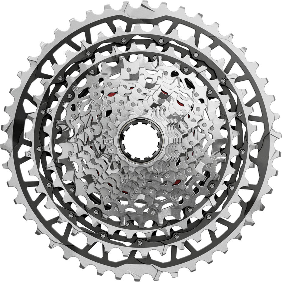 SRAM Force AXS XPLR XG-1371 E1 13sp Cassette 10-46t Parts - Cassettes