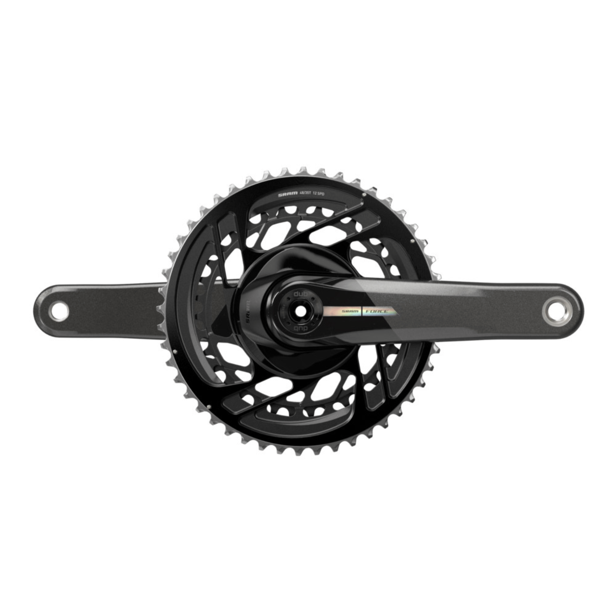 SRAM Force D2 2x Crankset 12sp 48/35 / 165mm Parts - Cranksets