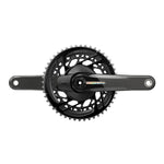 SRAM Force D2 2x Power Meter SRAM, Force D2 2x, Power Meter Crankset, Speed: 12, Spindle: 28.99mm, BCD: Direct Mount, 48/35, DUB, 172.5mm, Black, Road Disc Power Meter Cranksets