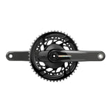 SRAM Force D2 2x Power Meter SRAM, Force D2 2x, Power Meter Crankset, Speed: 12, Spindle: 28.99mm, BCD: Direct Mount, 48/35, DUB, 172.5mm, Black, Road Disc Power Meter Cranksets