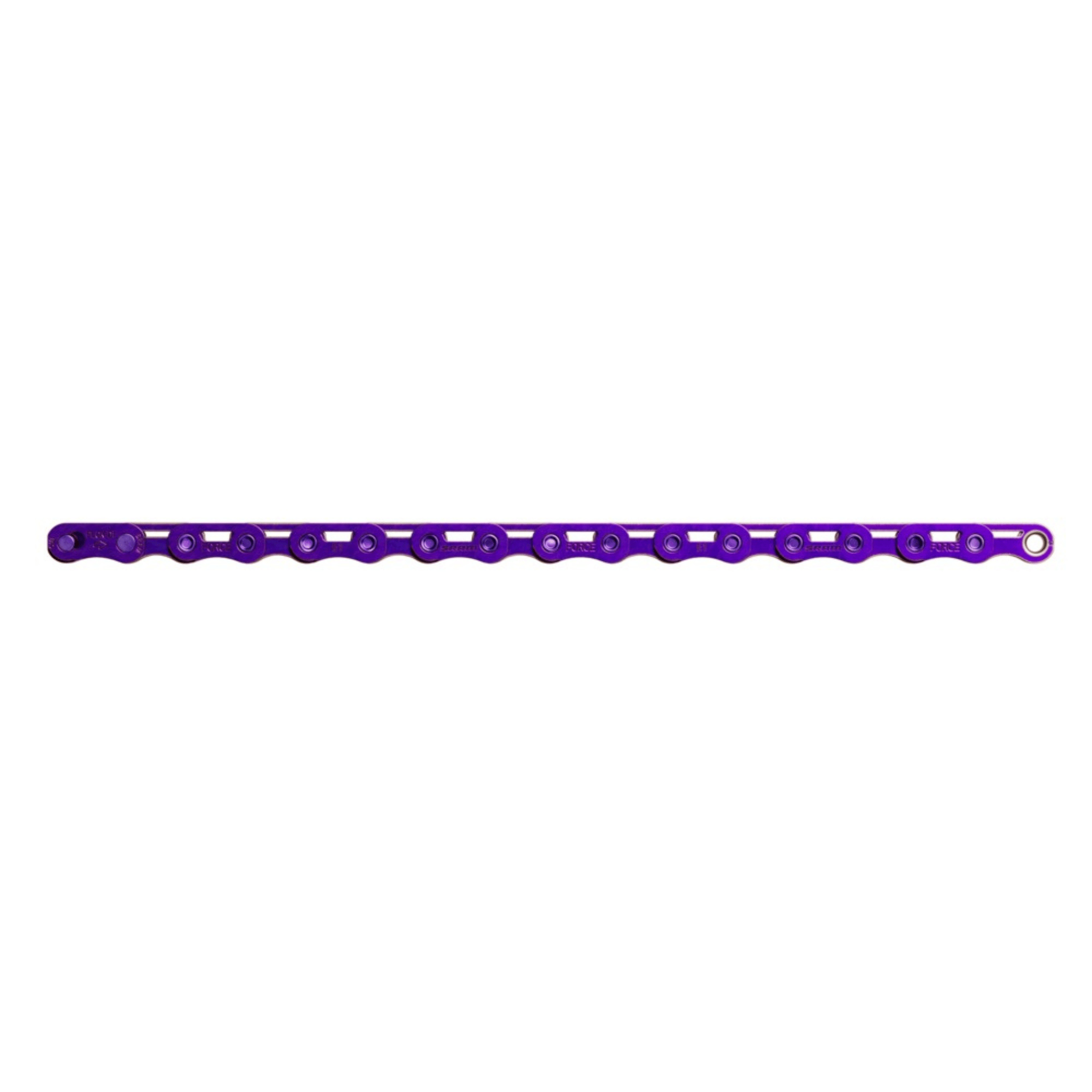 SRAM Force E1 Flattop Chain Purple / 114 link Parts - Chains
