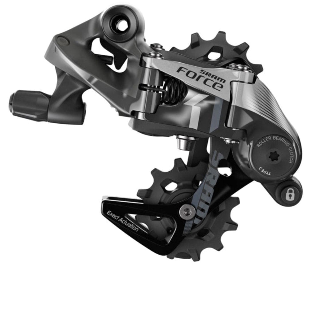 SRAM Force1 Type 3.0 Rear derailleur 11sp. Medium Black Parts - Rear Derailleurs