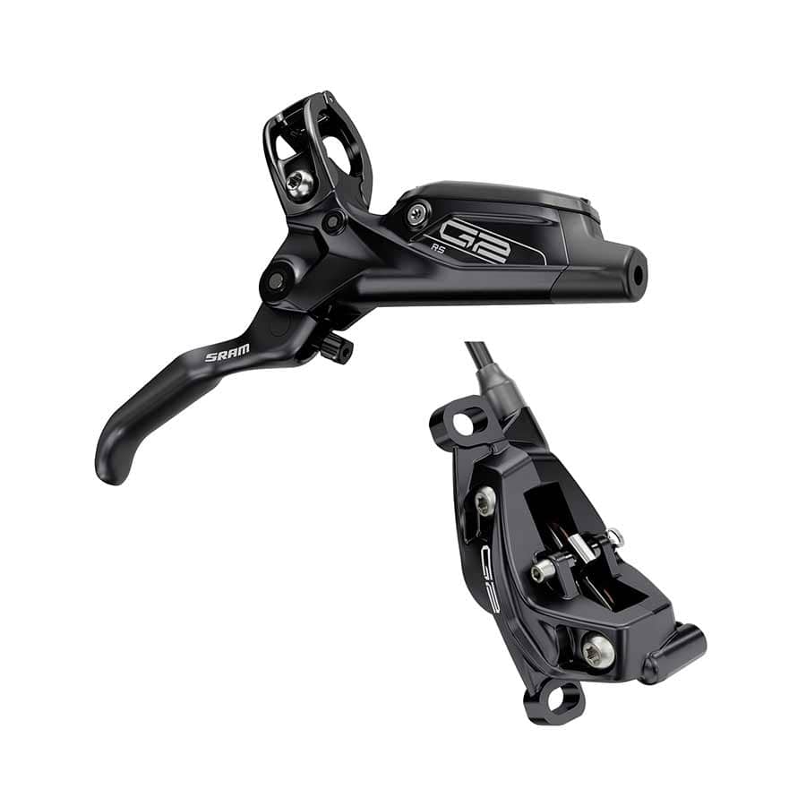 SRAM G2 RS A2 Rear, Post mount, Disc: Not included, Black MTB Hydraulic Disc Brakes