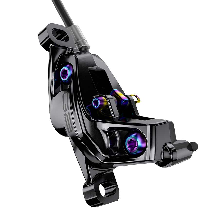 SRAM G2 Ultimate Caliper Gloss Black Anodized Rainbow, 11.5018.056.010 Disc Brake Parts and Accessories