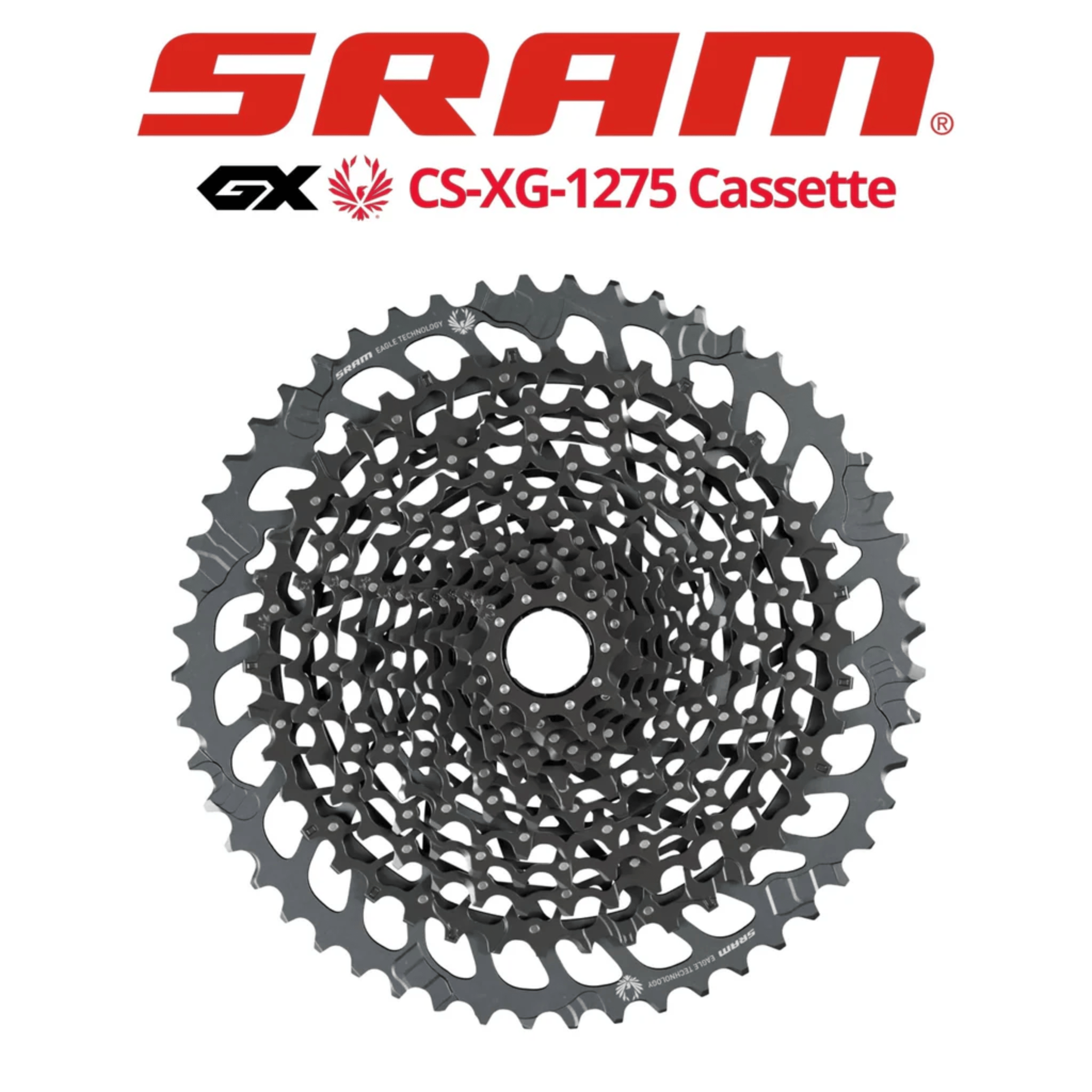 SRAM GX Eagle XG 1275 12 Speed Cassette Parts - Cassettes