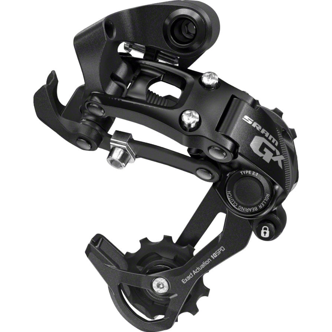 SRAM GX Type 2, Rear derailleur, 10sp., Long cage Parts - Rear Derailleurs