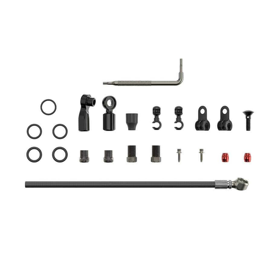 SRAM Hose Kit - Beveled Banjo SRAM, Hose Kit - Beveled Banjo, 2000mm, Black Hydraulic Hoses and Parts