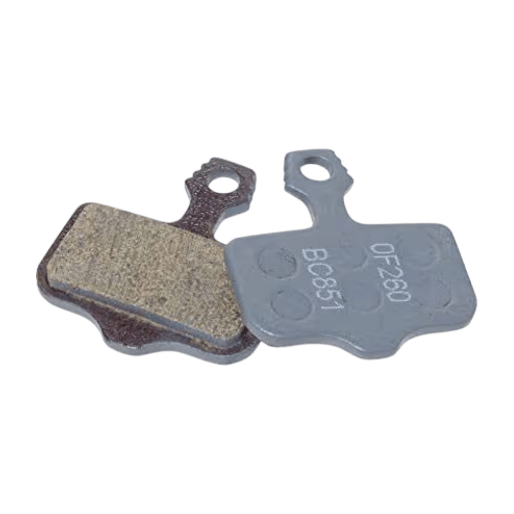 SRAM Level Elixir Force HRD Organic Steel Quiet Disc Brake Pad W/O Spring - Bulk Single Pair Parts - Brake Pads - Disc