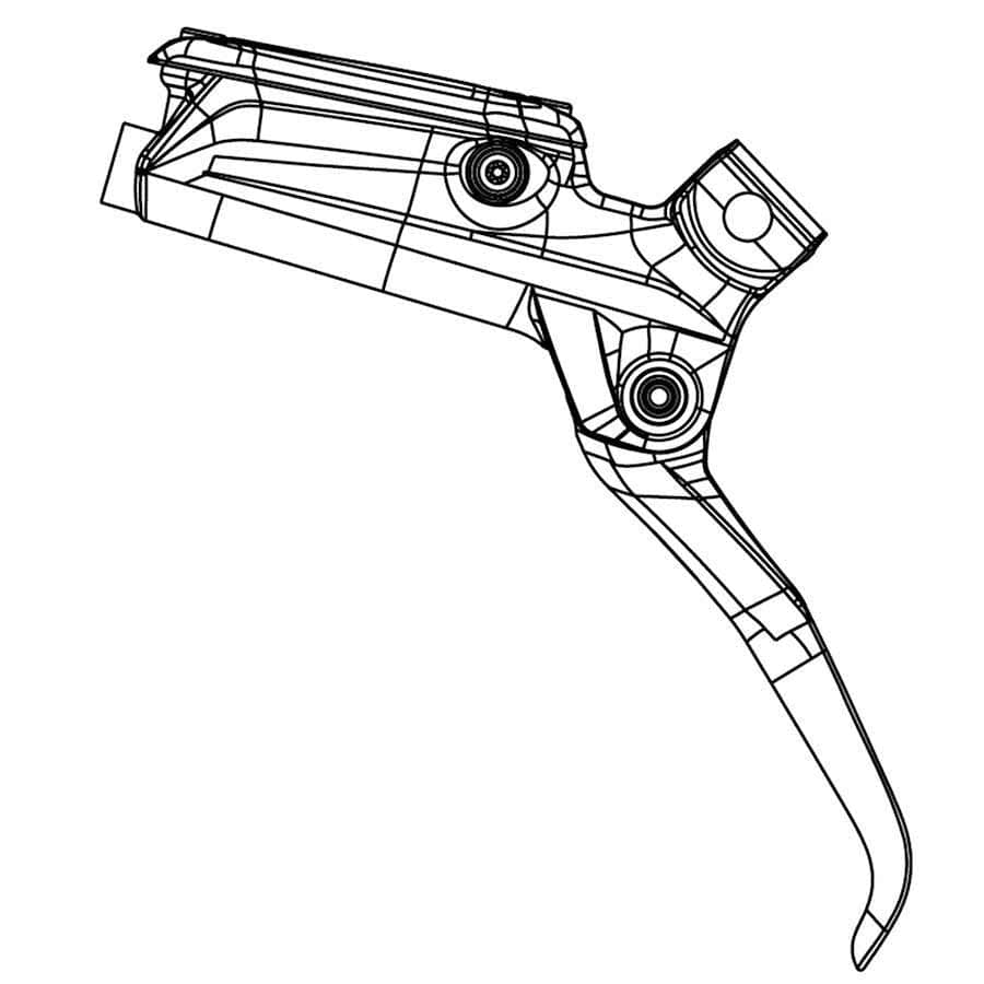 SRAM Level TLM Gen 2 SRAM, Level TLM Gen 2, Hydraulic brake lever, Grey Parts - Brake Sets - Mountain