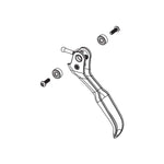 SRAM Level Ultimate Lever Blade Kit SRAM, Level Ultimate Lever Blade Kit, Kit, 11.5018.003.016 Brake Lever Parts and Accessories