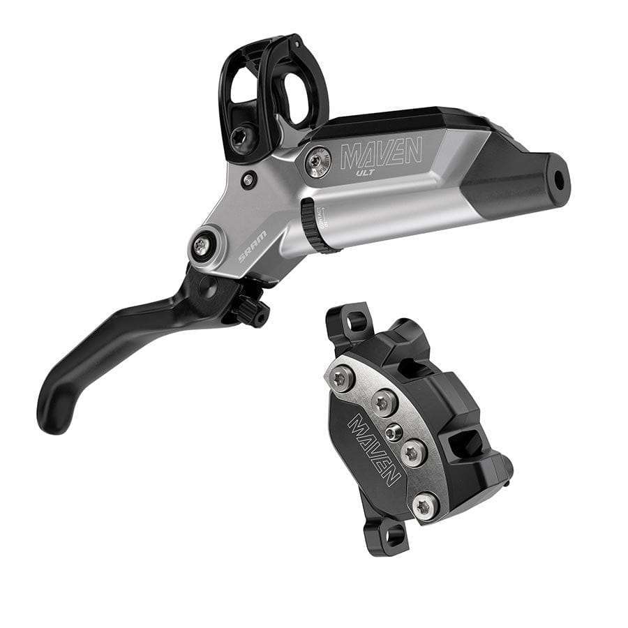 SRAM Maven Ultimate SRAM, Maven Ultimate Stealth, MTB Hydraulic Disc Brake, Rear, Post mount, Silver MTB Hydraulic Disc Brakes