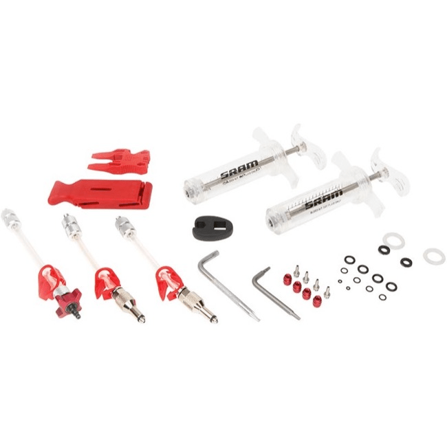 SRAM Pro DOT Bleed Kit v2 out fluid, Kit Disc Brake Bleed Kits and Fluids