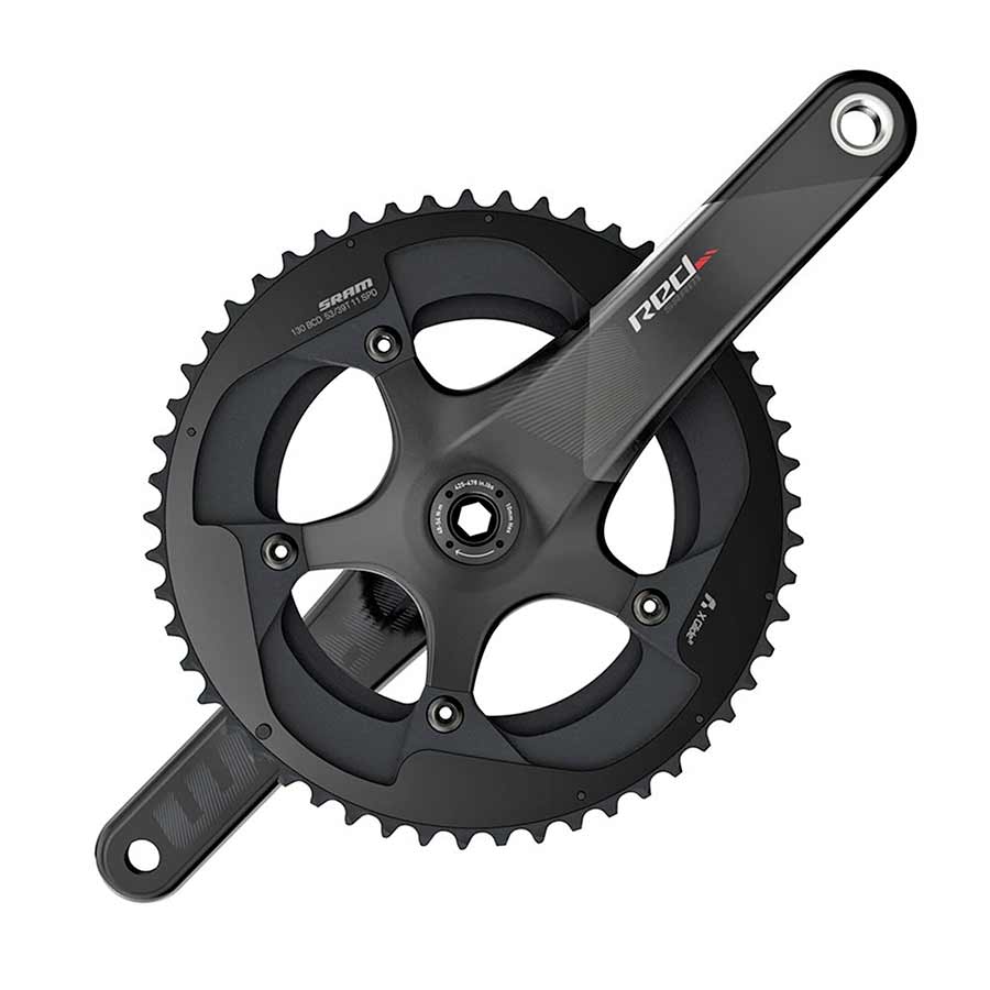 SRAM Red 172.5, 50/34T, BCD: 110mm, GXP, 68/70mm, 45.5mm, Carbon Road / Track Cranksets