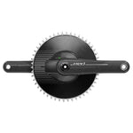 SRAM Red AXS 1x Aero Power Meter E1 160mm, Black, Road Power Meter Cranksets