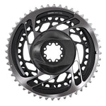 SRAM RED AXS 2x SRAM, Red AXS 2x, Chainring, Teeth: 33/46, Speed: 12, BCD: Direct Mount, Pair, Aluminum, Grey Parts - Chainrings
