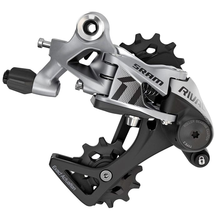 SRAM Rival 1 Type 3.0 Rear Derailleur 11sp Medium cage Rear Derailleurs Road