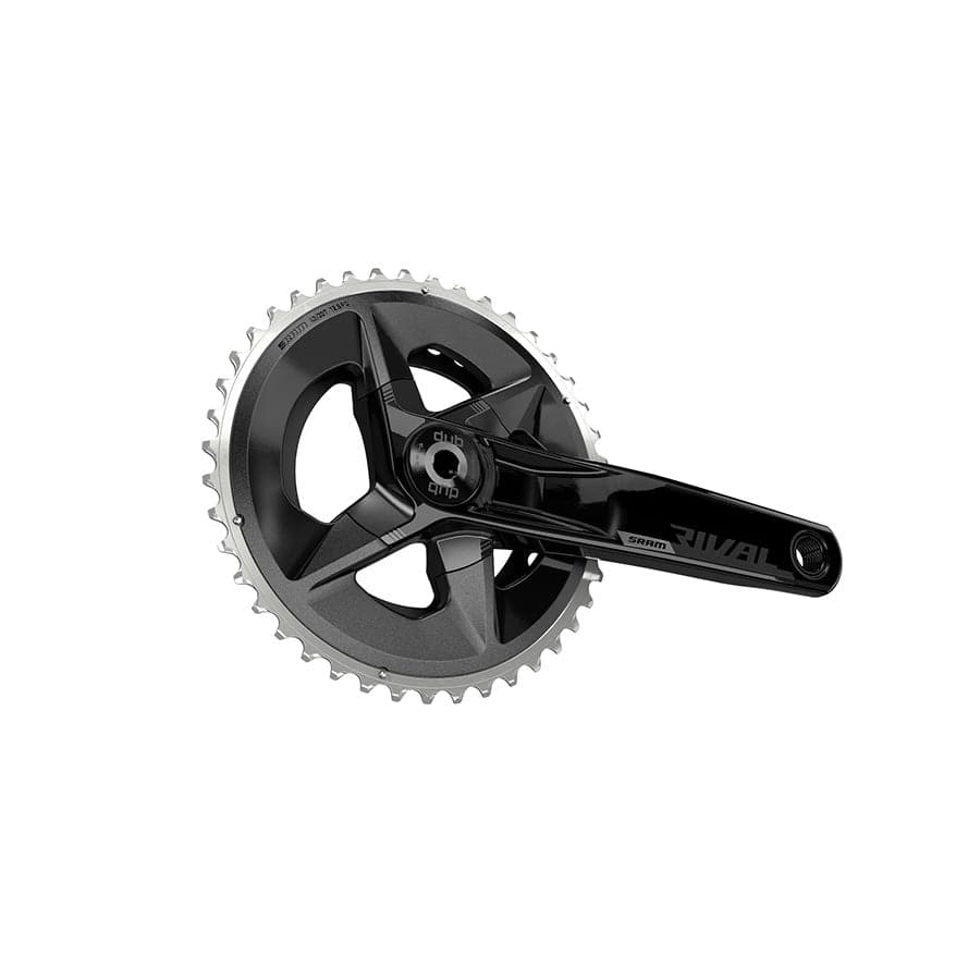 SRAM Rival D1 Wide 2x SRAM, Rival D1 Wide 2x, Crankset, Speed: 12, Spindle: 28.99mm, BCD: 94, 43/30, DUB, 175mm, Black, Road Disc Road / Track Cranksets