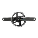 SRAM SRAM Force D2 1x Wide Crankset 12sp 40T SRAM, Force D2 1x Wide, Crankset, Speed: 12, Spindle: 28.99mm, BCD: Direct Mount, 40, DUB, 172.5mm, Black, Road Disc Parts - Cranksets