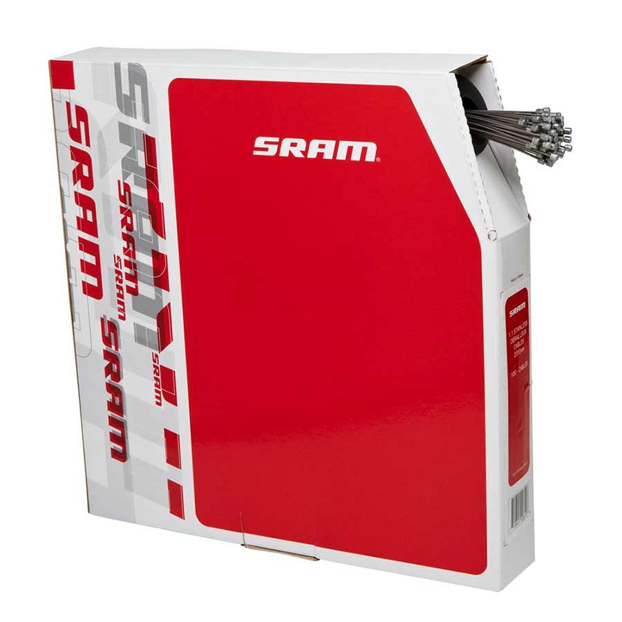 SRAM Stainless Shift Cable 2200mm, Shimano/SRAM, 100pcs Shifter Cables