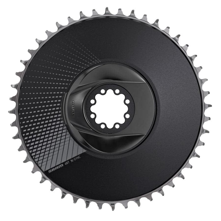 SRAM X-SYNC 2 Aero Direct Mount 50, Speed: 12, BCD: Direct Mount, Single, Aluminum, Black Chainrings