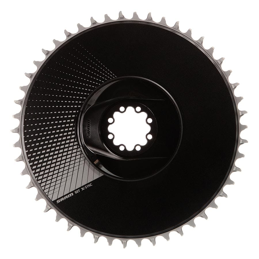 SRAM X-SYNC 2 Aero Direct Mount SRAM, X-SYNC 2 Aero Direct Mount, Chainring, Teeth: 50, Speed: 12, BCD: Direct Mount, Single, Aluminum, Black Chainrings
