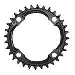 SRAM X-Sync 2 Eagle 104mm 2 Chainring, 12sp, BCD: 104, Aluminum, Black Chainrings