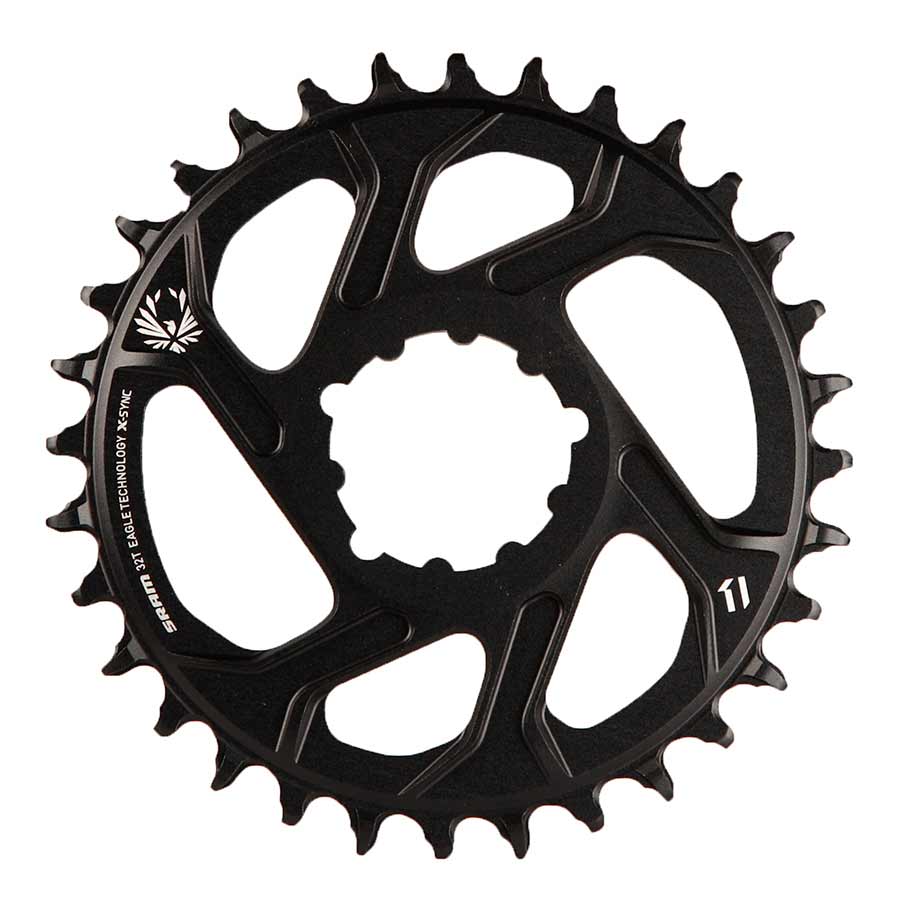 SRAM X-SYNC 2 Eagle 3mm Offset 30T X-Sync, 3mm offset, 36T, 12sp., BCD: Direct Mount, Single Chainring, Aluminum, Black Parts - Chainrings