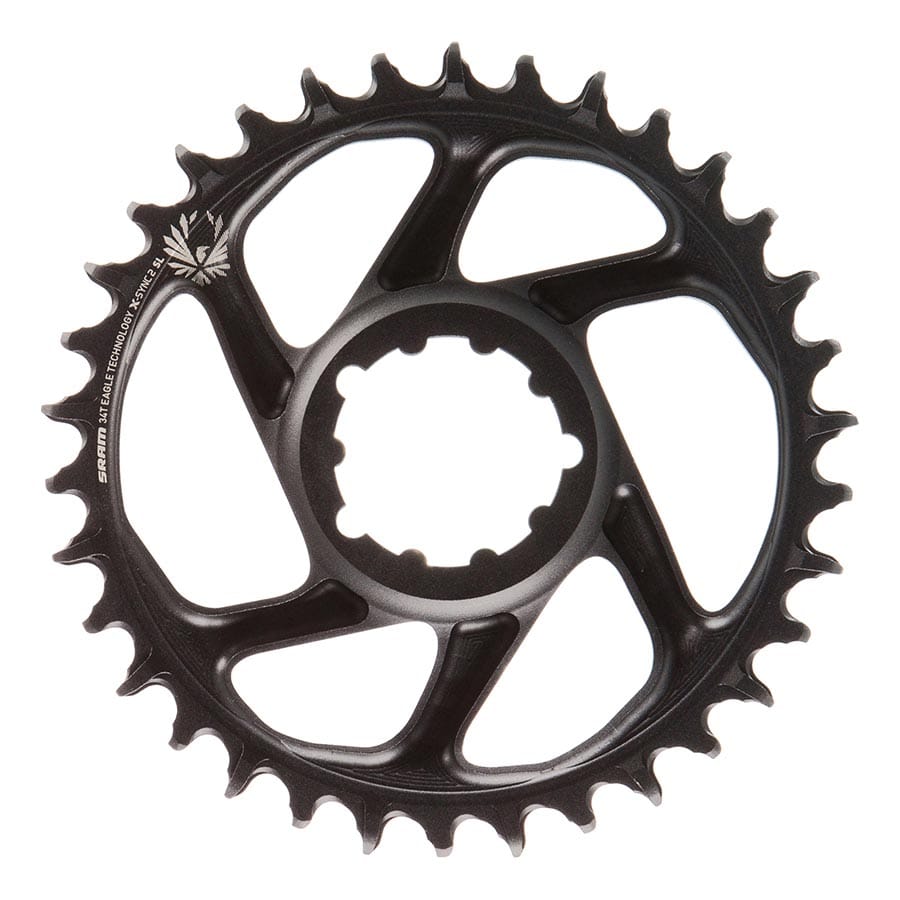 SRAM X-SYNC 2 SL XX1 Eagle Lunar Grey SRAM, X-SYNC 2 SL XX1 Eagle Lunar Grey 6mm, Chainring, Teeth: 34, Speed: 12, BCD: Direct Mount, Single, Alloy, Grey Chainrings