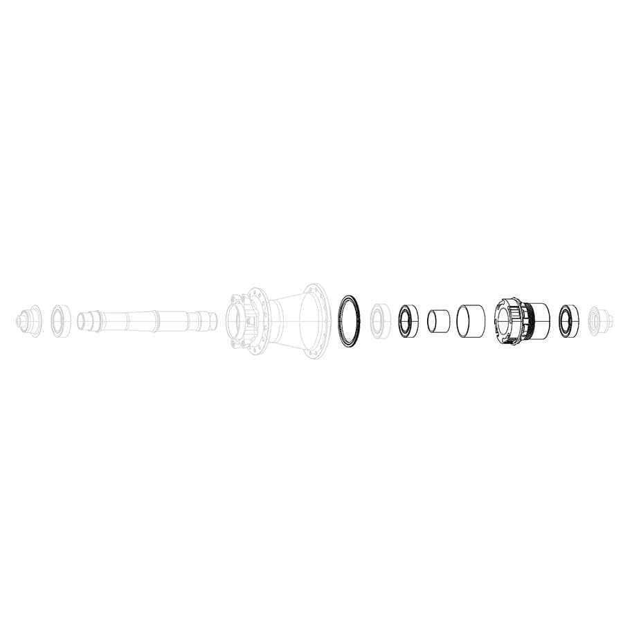 SRAM X0 Freehub XD 11/12sp. Freehub Bodies