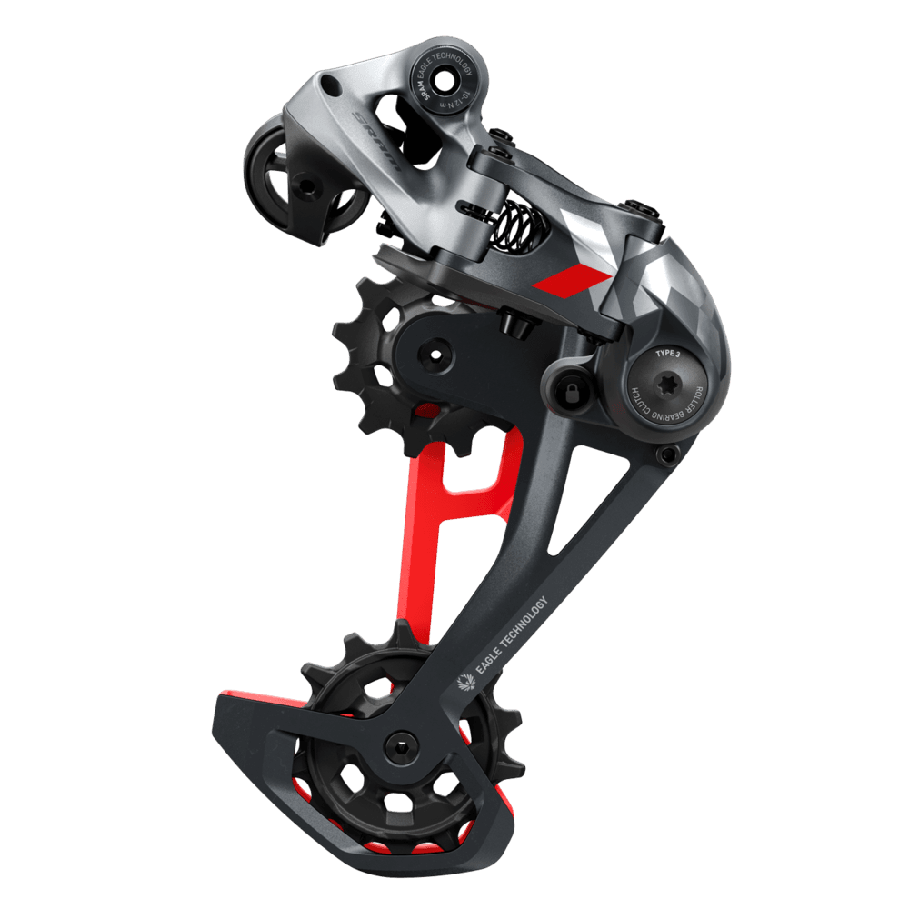 SRAM X01 Eagle B2 Rear Derailleur Red Rear Derailleurs MTB