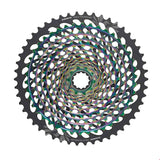SRAM XG-1299 XX1 Eagle SRAM, XG-1299 XX1 Eagle, Cassette, Speed: 12, 10-50T, Rainbow Cassettes