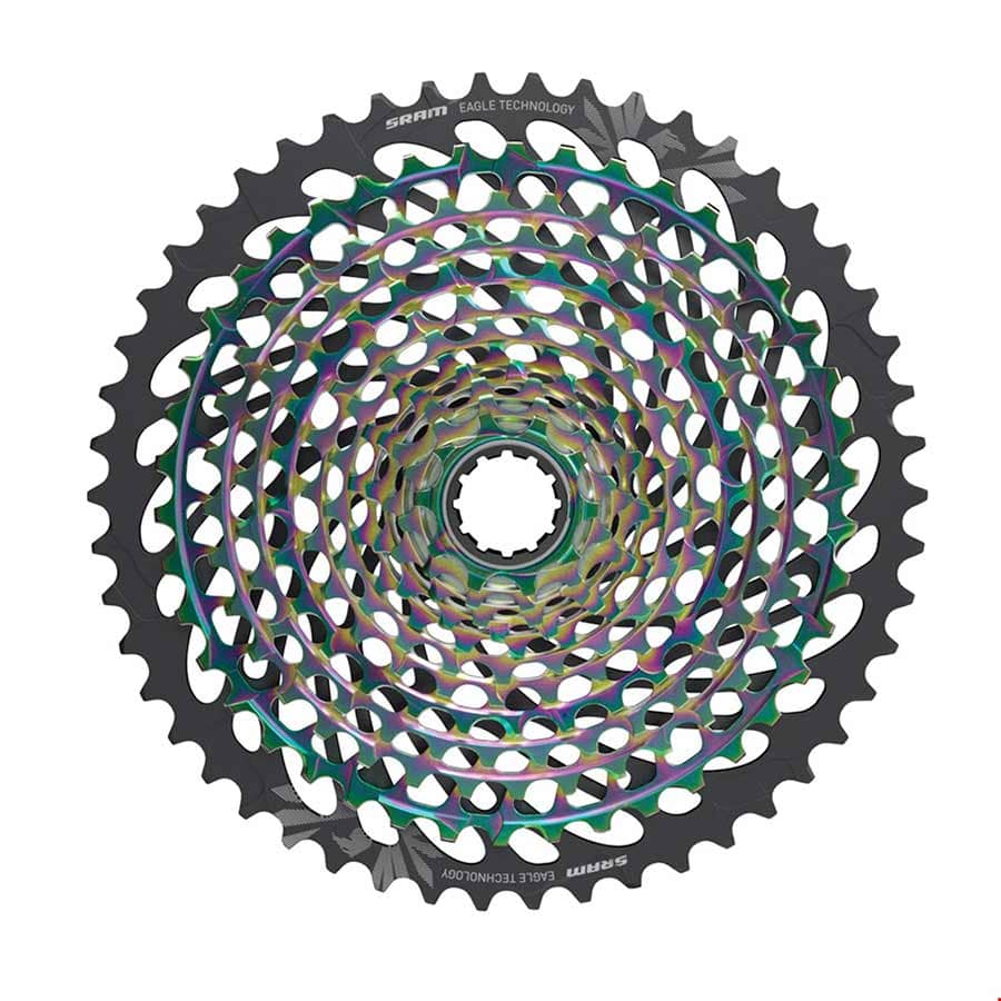 SRAM XG-1299 XX1 Eagle SRAM, XG-1299 XX1 Eagle, Cassette, Speed: 12, 10-50T, Rainbow Cassettes