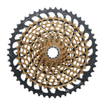 SRAM XG-1299 XX1 Eagle SRAM, XG-1299 XX1 Eagle, Cassette, Speed: 12, 10-52T, Gold Parts - Cassettes