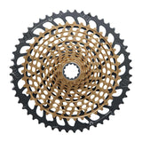 SRAM XG-1299 XX1 Eagle SRAM, XG-1299 XX1 Eagle, Cassette, Speed: 12, 10-52T, Gold Parts - Cassettes