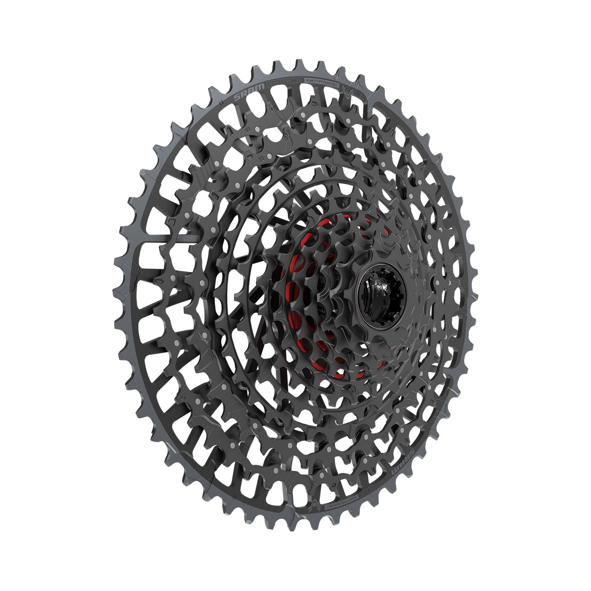 SRAM XS-1295 X0 Eagle T-Type 12sp Cassette 10-52T Black Parts - Cassettes