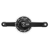SRAM XX SL T-Type Power Meter 70mm, Black, Boost Power Meter Cranksets
