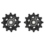SRAM XX1 Pulley Set SRAM, XX1 X-Sync, Derailleur pulleys, 11vit, Black Box Ceramic Hybrid bearings Rear Derailleurs Pulleys