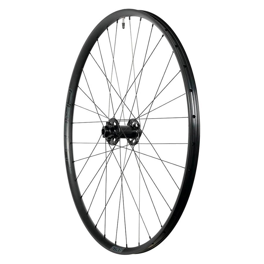 Stans No Tubes Crest MK4 Stans No Tubes, Crest MK4, Wheel, Front, 27.5'' / 584, Holes: 32, 15mm TA, 110mm Boost, Disc IS 6-bolt Wheels